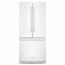 KitchenAid 30-inch, 19.7 cu. ft. French 3-Door Refrigerator with Ice and Water KRFF300EWH IMAGE 1
