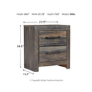 Signature Design by Ashley Drystan B211B72 6 pc Full Panel Bedroom Set IMAGE 9
