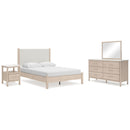 Signature Design by Ashley Cadmori B2615B12 6 pc Queen Panel Bedroom Set IMAGE 1