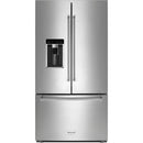 KitchenAid 36-inch, 23.8 cu. ft. Counter-Depth French 3-Door Refrigerator with Ice and Water Dispensing System KRFC704FPS IMAGE 1