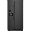 Whirlpool 36-inch, 24.55 cu. ft. Side-By-Side Refrigerator WRS325SDHB IMAGE 1
