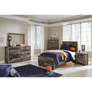 Benchcraft Derekson B200-52 Twin Panel Footboard IMAGE 3