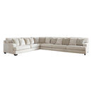 Signature Design by Ashley Rawcliffe Fabric 4 pc Sectional 1960466/1960477/1960446/1960467 IMAGE 1