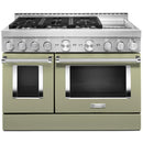 KitchenAid 48-inch Freestanding Gas Range with Even-Heat™ True Convection KFGC558JAV IMAGE 1