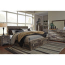 Benchcraft Derekson B200B18 Queen Panel Bed with 4 Storage Drawers IMAGE 6