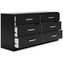 Signature Design by Ashley Finch EB3392-231 Six Drawer Dresser IMAGE 2