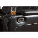 Signature Design by Ashley Party Time 3700315C Power Reclining Sofa with Adjustable Headrest IMAGE 14