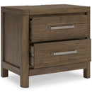 Signature Design by Ashley Cabalynn B974-92 Two Drawer Night Stand IMAGE 2