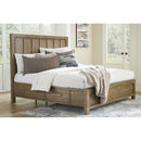 Signature Design by Ashley Cabalynn B974B4 Queen Panel Bed with Storage IMAGE 7