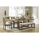 Signature Design by Ashley Cabalynn D974-00 Large Upholstered Dining Room Bench IMAGE 10