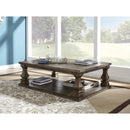 Signature Design by Ashley Johnelle T776T1 Coffee Table and 2 End Tables IMAGE 2