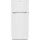 Whirlpool 28-inch, 16.6 cu. ft. Freestanding Top Freezer Refrigerator WRTX5028PW IMAGE 1