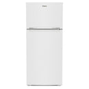 Whirlpool 28-inch Freestanding Top Freezer Refrigerator WRTX5328PW IMAGE 1