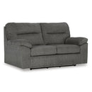 Signature Design by Ashley Bindura 3030578 Glider Loveseat IMAGE 1