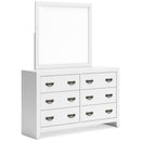 Signature Design by Ashley Binterglen B427B1 Dresser and Mirror IMAGE 1