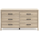 Signature Design by Ashley Battelle EB3929-231 Six Drawer Dresser IMAGE 3