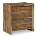 Signature Design by Ashley Dressonni B790-92 Two Drawer Night Stand IMAGE 1