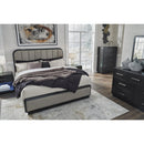 Signature Design by Ashley Rowanbeck B821B5 California King Upholstered Panel Bed IMAGE 8