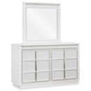 Signature Design by Ashley Chalanna B822B1 Dresser and Mirror IMAGE 1