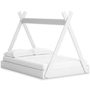 Signature Design by Ashley Hallityn EB1810-122 Full Tent Complete Bed in Box IMAGE 1