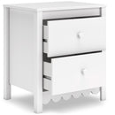 Signature Design by Ashley Hallityn EB1810-292 Two Drawer Night Stand IMAGE 1