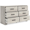 Signature Design by Ashley Shawburn EB4123-231 Six Drawer Dresser IMAGE 2