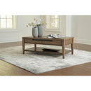 Signature Design by Ashley Roanhowe T769T1 Coffee Table and 2 End Tables IMAGE 2