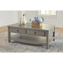 Signature Design by Ashley Charina T784T1 Coffee Table and 2 End Tables IMAGE 2