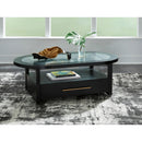 Signature Design by Ashley Winbardi T786T2 Coffee Table and 2 Chairside End Tables IMAGE 2