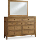 Signature Design by Ashley Sharlance B895B1 Dresser and Mirror IMAGE 1