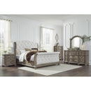 Signature Design by Ashley Ardenfield B944B4 King Upholstered Sleigh Bed IMAGE 10