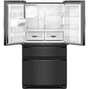 Whirlpool 36-inch French 4-Door Refrigerator with external water and ice dispenser WRMF3636RB IMAGE 1