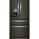 Whirlpool 36-inch French 4-Door Refrigerator with external water and ice dispenser WRMF3636RV IMAGE 1