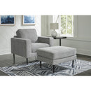 Signature Design by Ashley Hazela 41102U1 Chair and Ottoman IMAGE 1