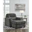Signature Design by Ashley Lonoke 50504U2 Oversized Chair and Ottoman IMAGE 1