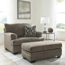Signature Design by Ashley Stonemeade 59505U2 Oversized Chair and Ottoman IMAGE 1