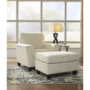 Signature Design by Ashley Abinger 83904U4 Chair and Ottoman IMAGE 1