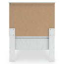 Signature Design by Ashley Bostwick Shoals B139B41 Twin Panel Bed IMAGE 4