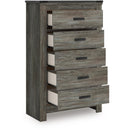 Signature Design by Ashley Frandern B4480-46 Five Drawer Chest IMAGE 2