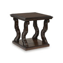 Signature Design by Ashley Maylee T647-2 Square End Table IMAGE 1
