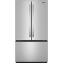Whirlpool 36-inch, 31 cu.ft. French Door Refrigerator with Interior Water Dispenser WRFF3336SZ IMAGE 1