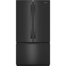 Whirlpool 36-inch, 31 cu.ft. French Door Refrigerator with Interior Water Dispenser WRFF3336SB IMAGE 1
