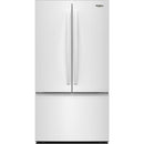 Whirlpool 36-inch, 31 cu.ft. French Door Refrigerator with Interior Water Dispenser WRFF3336SW IMAGE 1