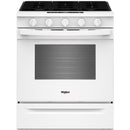 Whirlpool 30-inch Slide-In Gas Range with Wi-Fi WSGS5030SW IMAGE 1