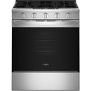 Whirlpool 30-inch Slide-In Gas Range with Wi-Fi WSGS5030SZ IMAGE 1