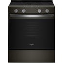 Whirlpool 30-inch Slide-In Electric Range with Wi-Fi YWSES5030SV IMAGE 1
