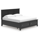 Signature Design by Ashley Lanolee B687B19 King Panel Storage Bed IMAGE 1