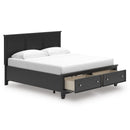 Signature Design by Ashley Lanolee B687B19 King Panel Storage Bed IMAGE 2