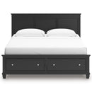 Signature Design by Ashley Lanolee B687B19 King Panel Storage Bed IMAGE 3