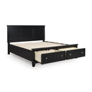 Signature Design by Ashley Lanolee B687B19 King Panel Storage Bed IMAGE 7